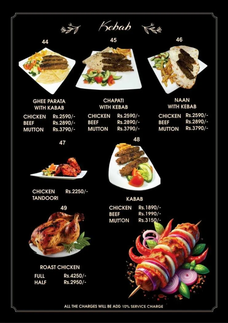 Restaurant Menu Page 6